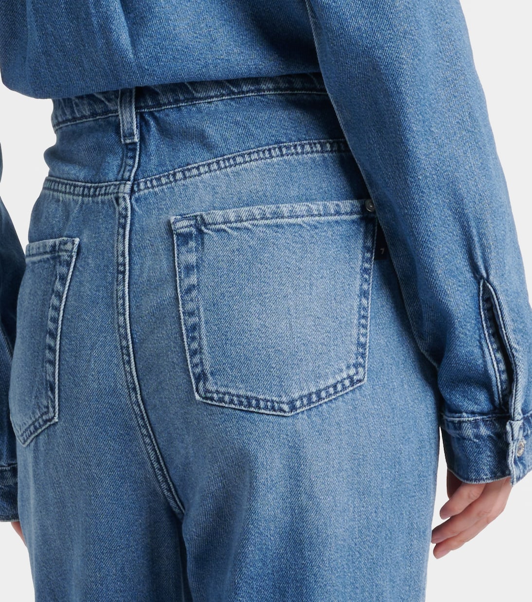 Denim jumpsuit | 7 For All Mankind