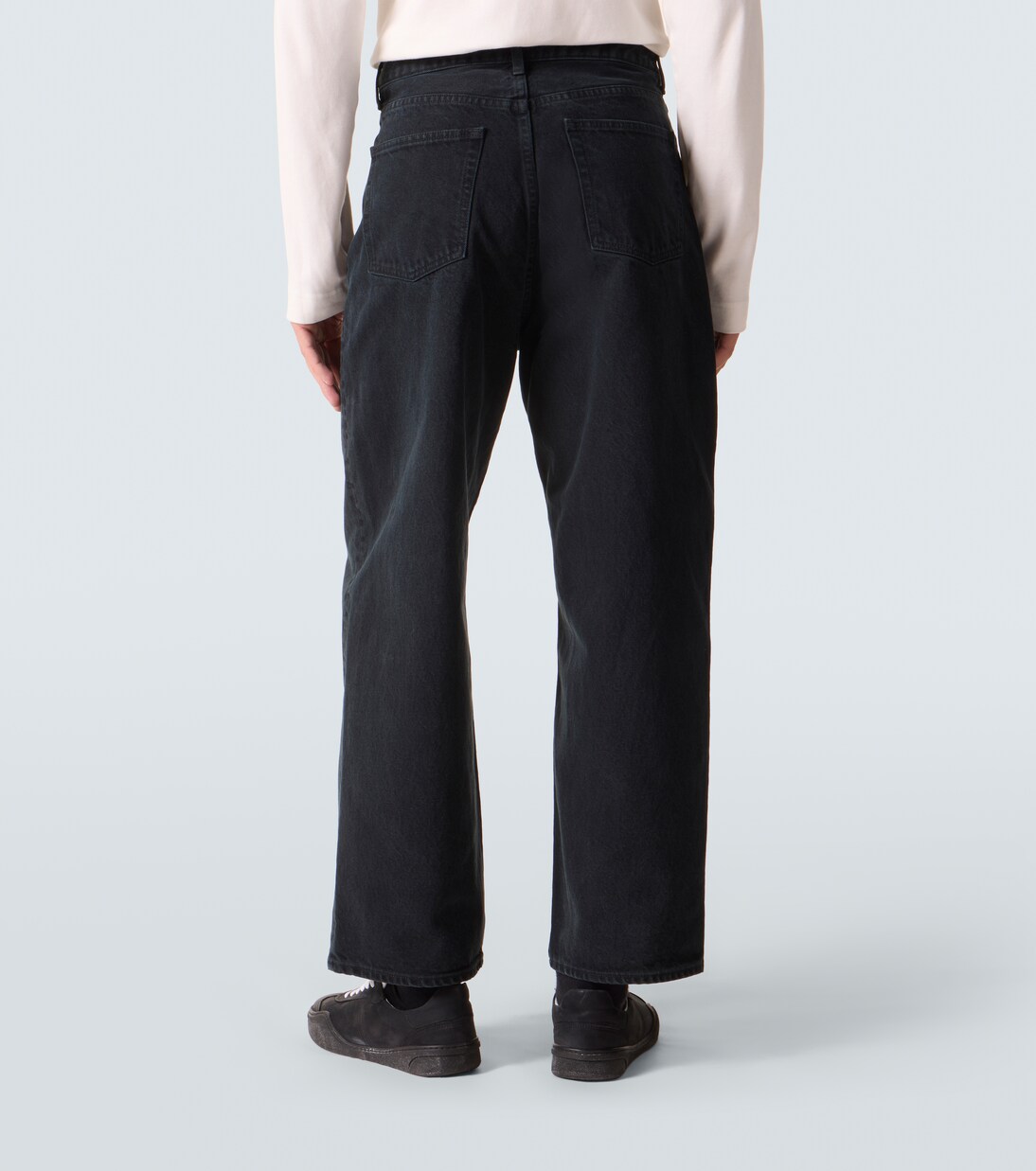 High-rise wide-leg jeans | A.Presse