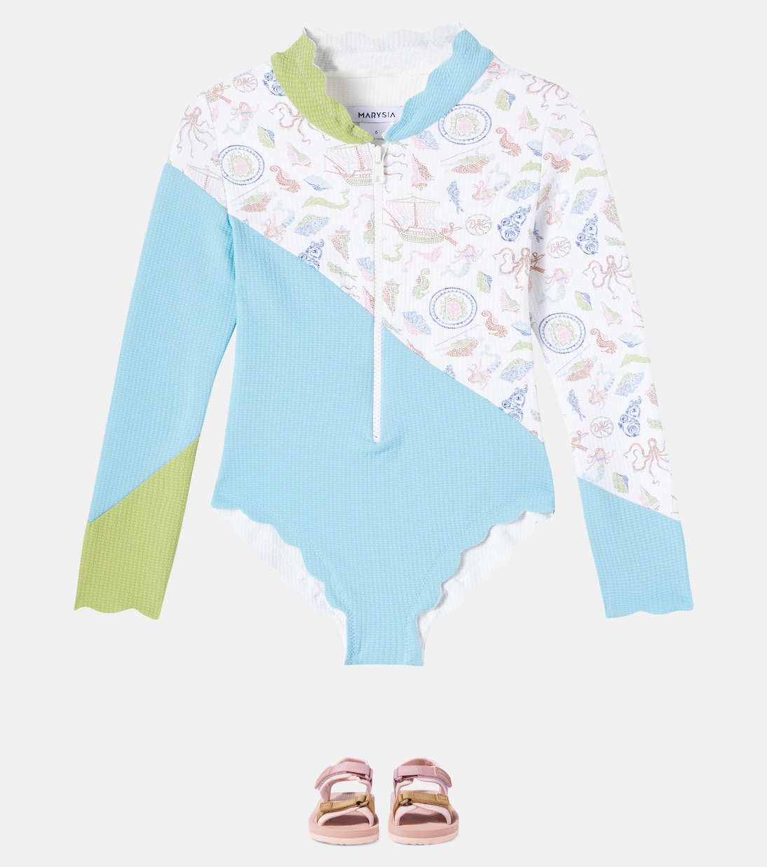 Costume intero Bumby Northsea Rashguard smerlato | Marysia Bumby