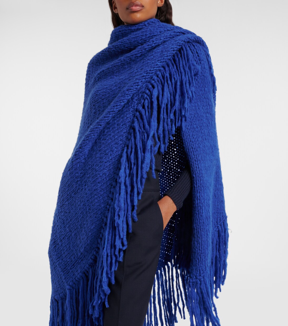 Lauren fringed cashmere shawl | Gabriela Hearst