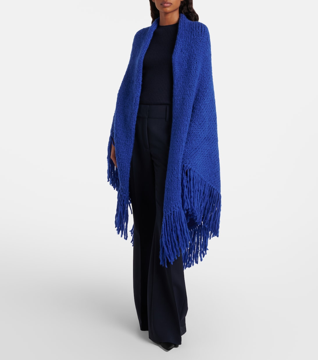Lauren fringed cashmere shawl | Gabriela Hearst