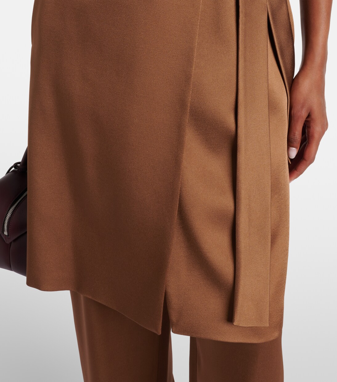 Weste Afgano aus Satin | Max Mara