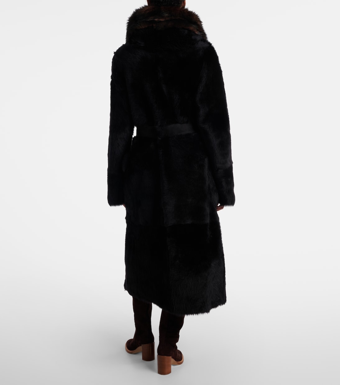 Geoff shearling wrap coat | Altuzarra
