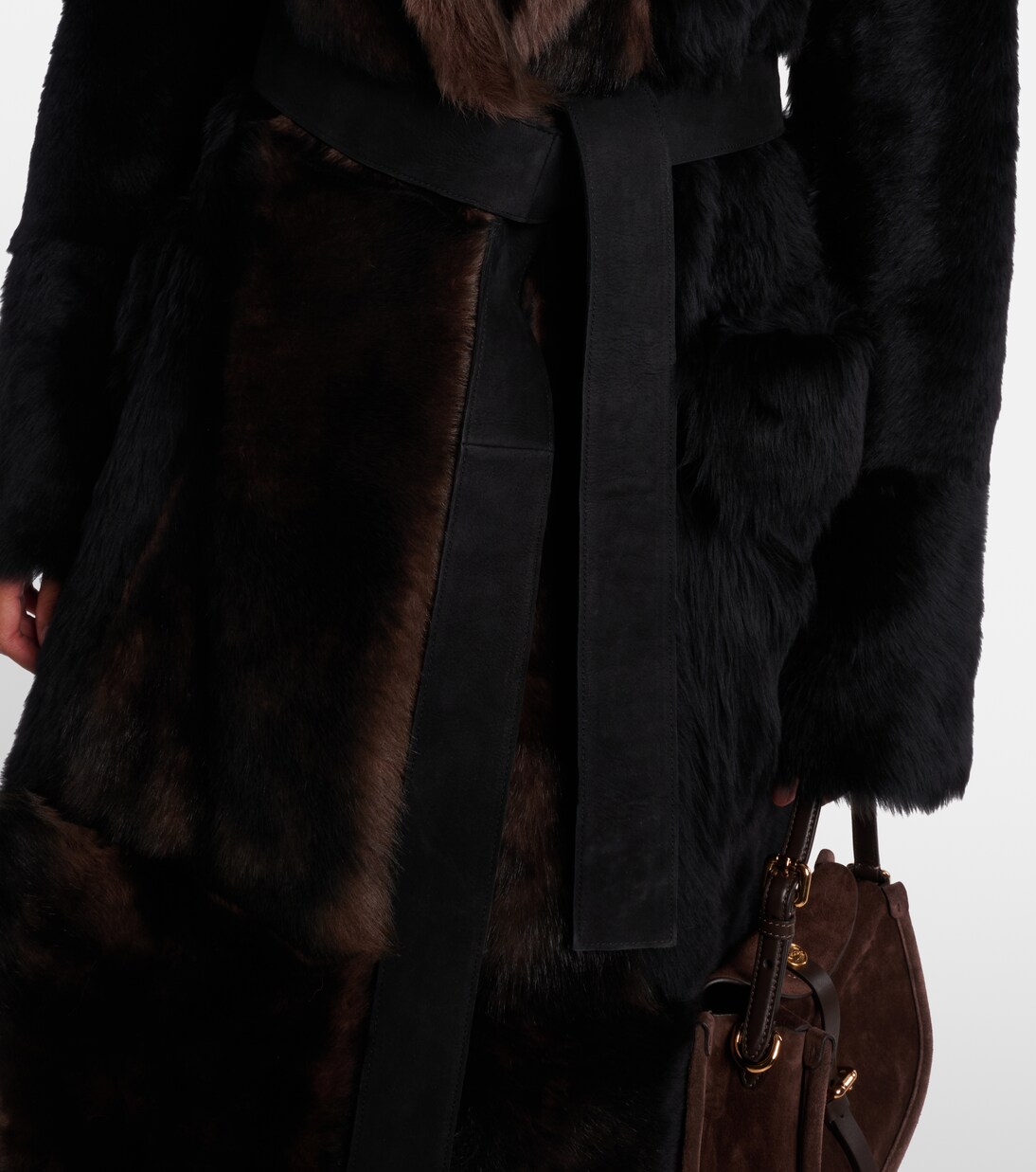 Geoff shearling wrap coat | Altuzarra