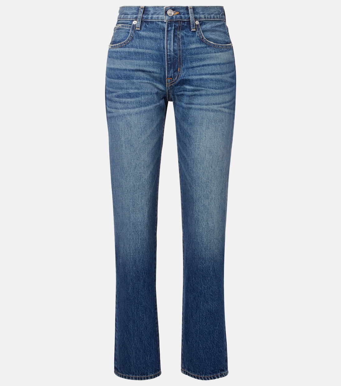 Mid-Rise Slim Jeans Amber | Slvrlake