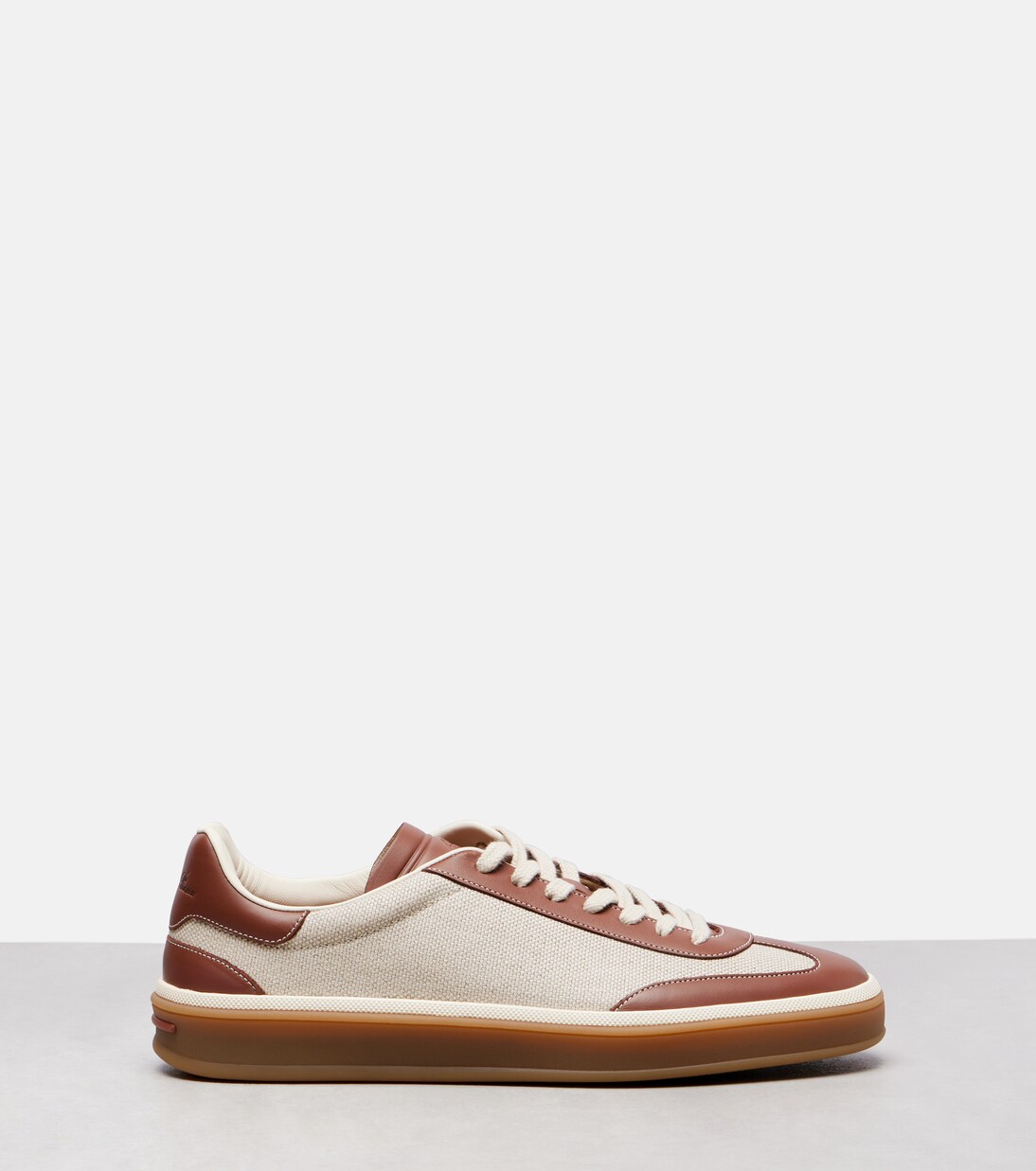 Tennis Walk leather-trimmed sneakers | Loro Piana