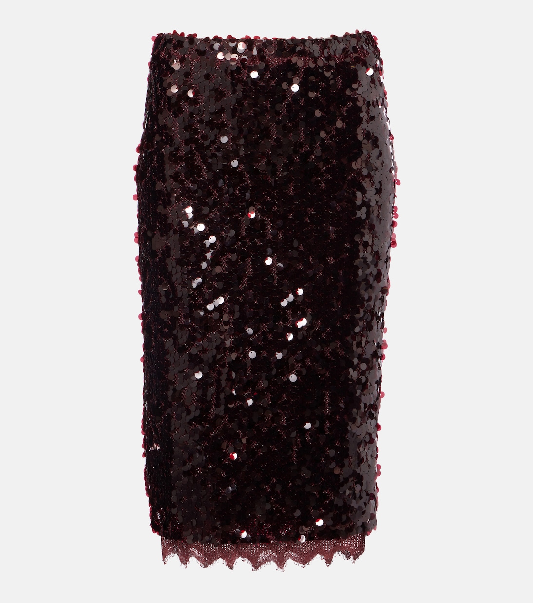Opaline sequined midi skirt | Christopher Esber