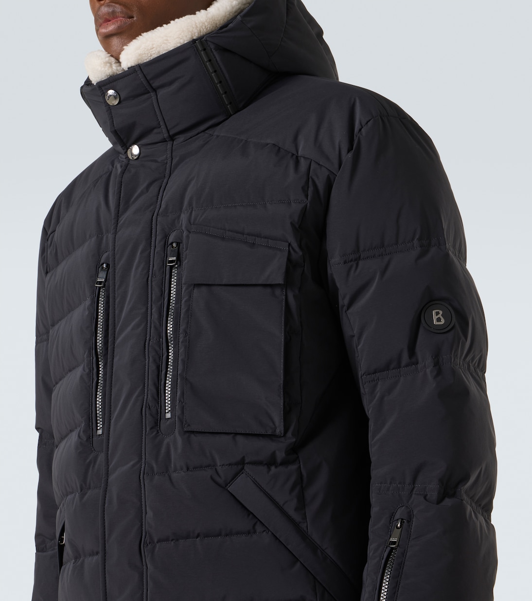 Arron-LD down-paneled ski jacket | Bogner