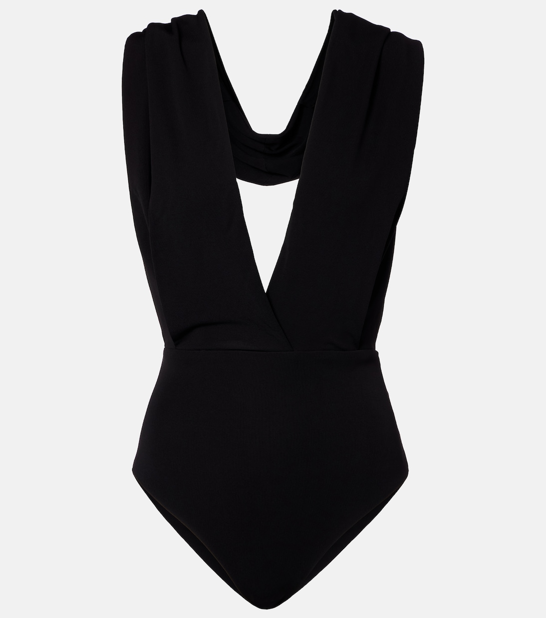 Hooded jersey bodysuit | Balmain