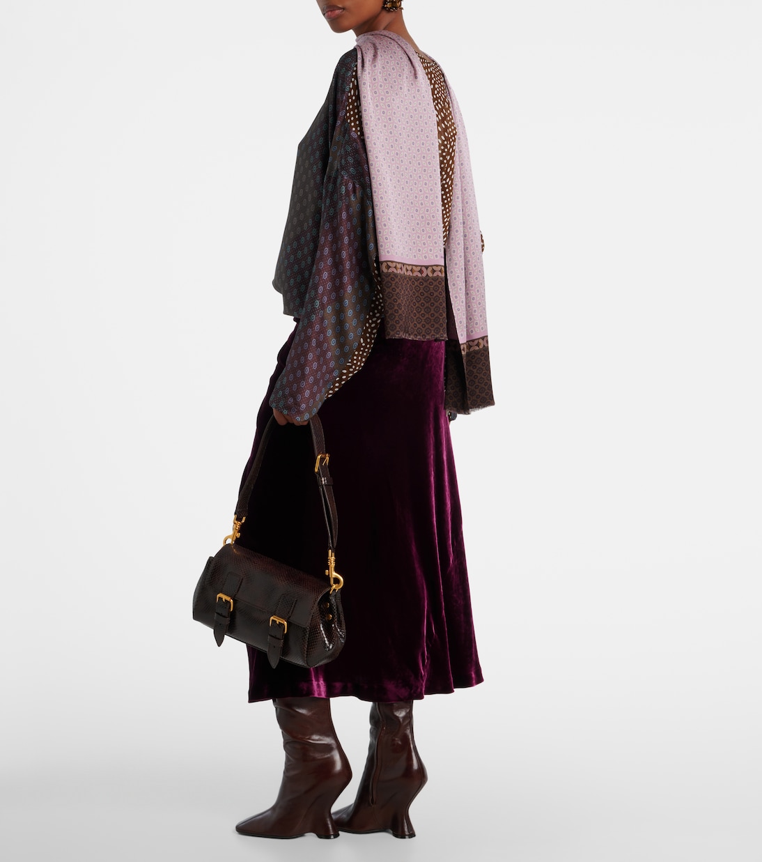 شال بطبعات | Dries Van Noten