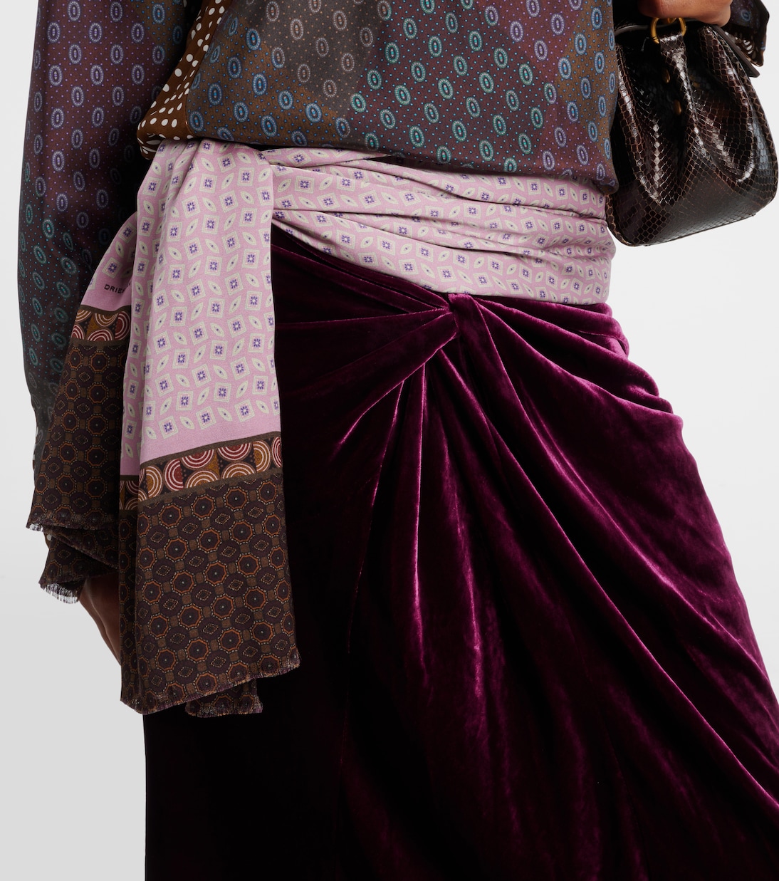 شال بطبعات | Dries Van Noten