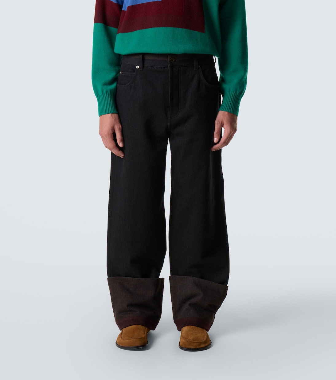 Mid-rise straight jeans | Loewe