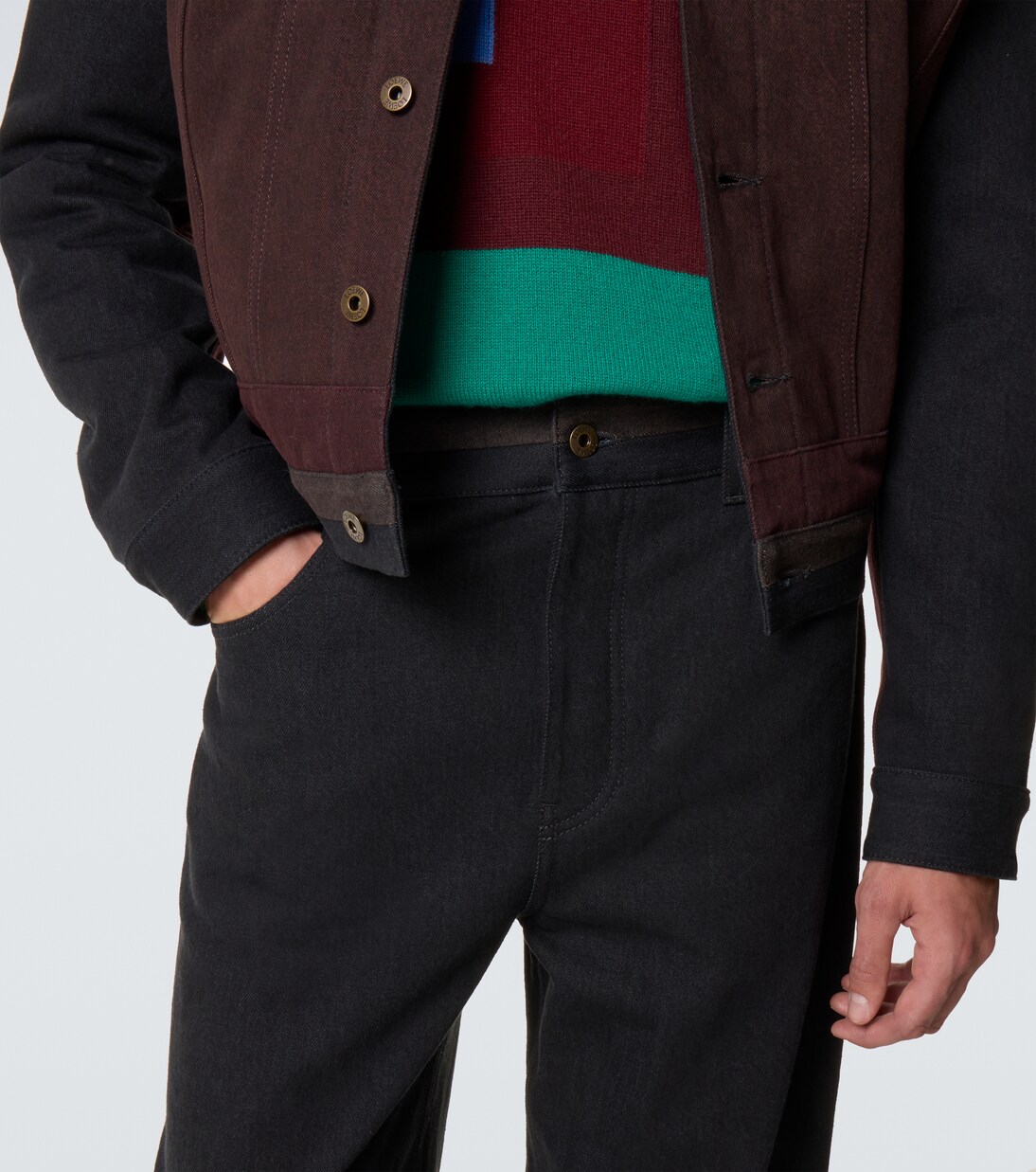 Mid-rise straight jeans | Loewe