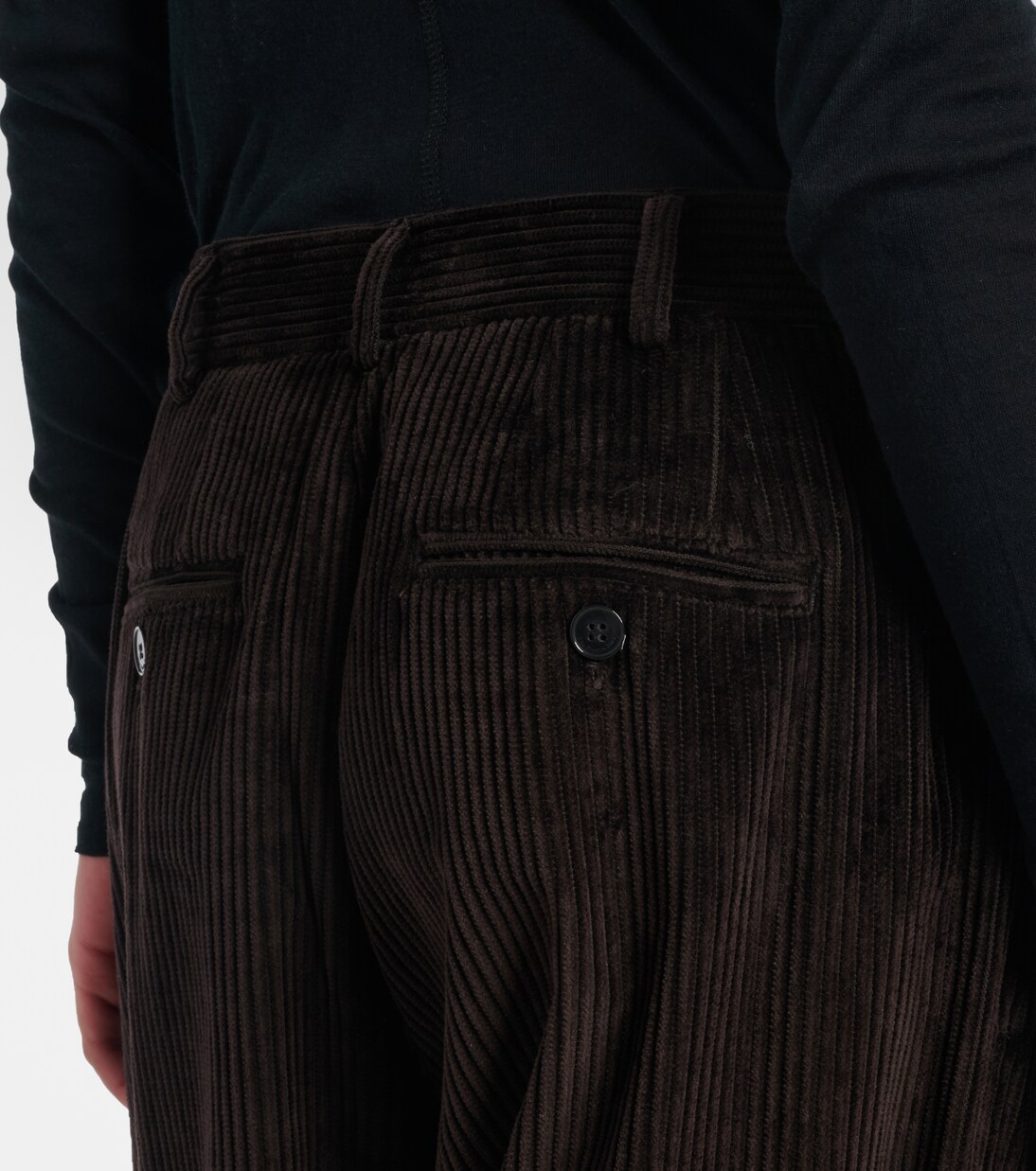 Norstrand cotton corduroy straight pants | The Frankie Shop