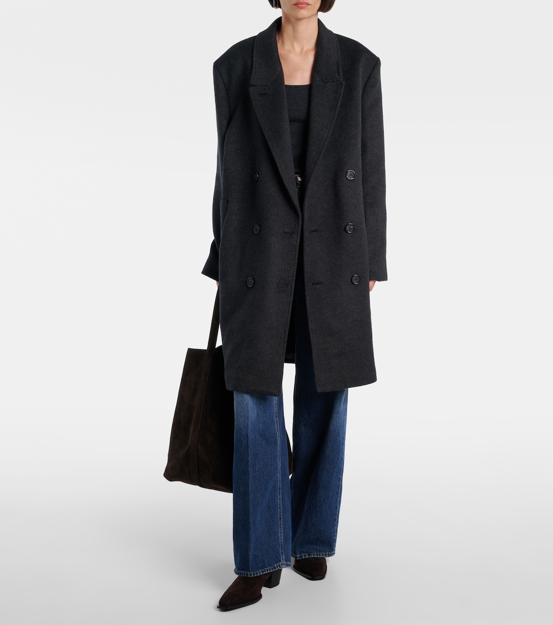 Double-breasted cashmere coat | Toteme