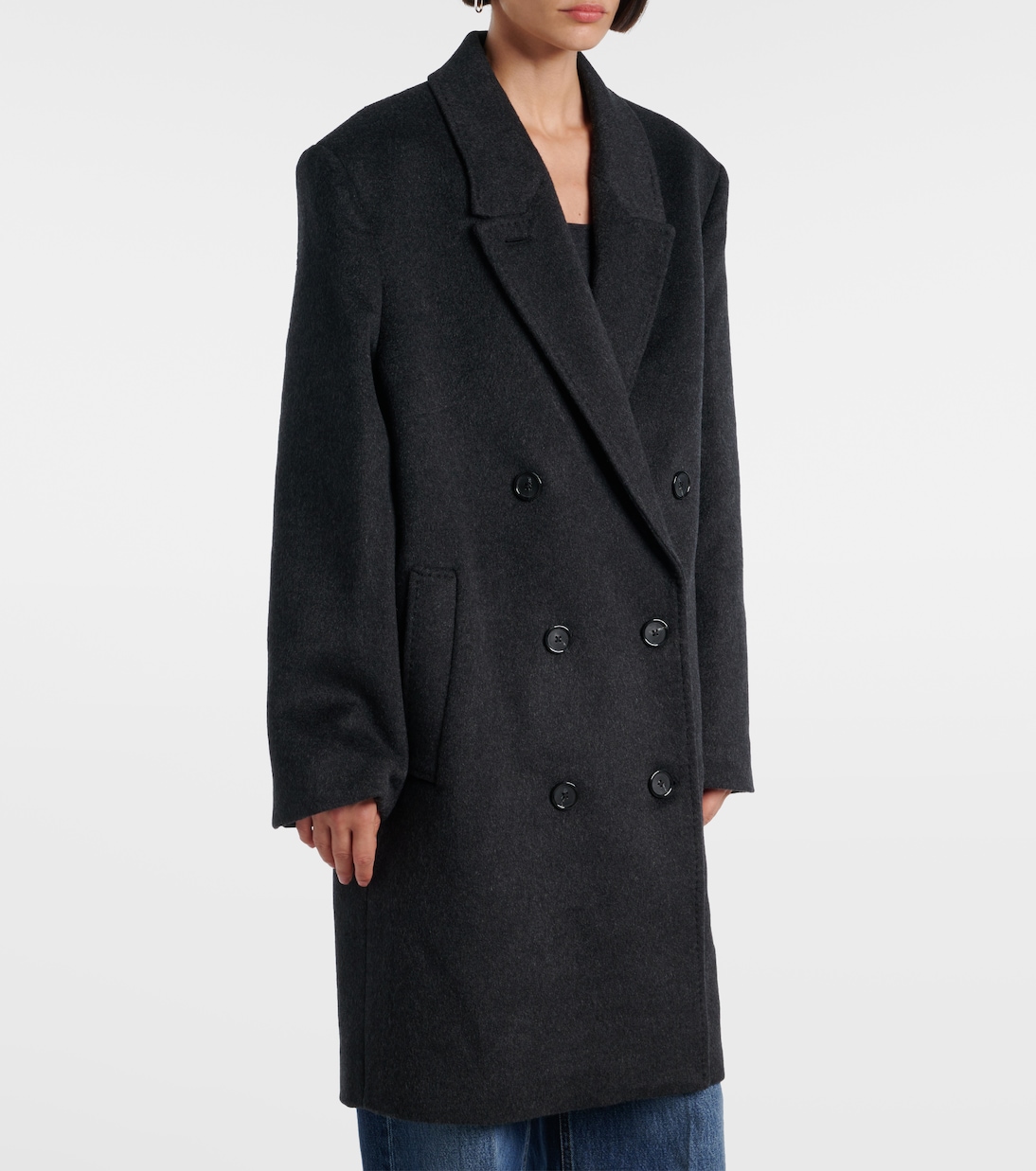 Double-breasted cashmere coat | Toteme