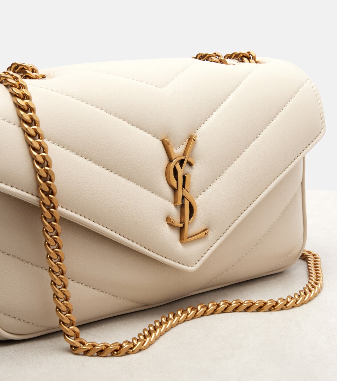 Lou Lou Small leather shoulder bag | Saint Laurent