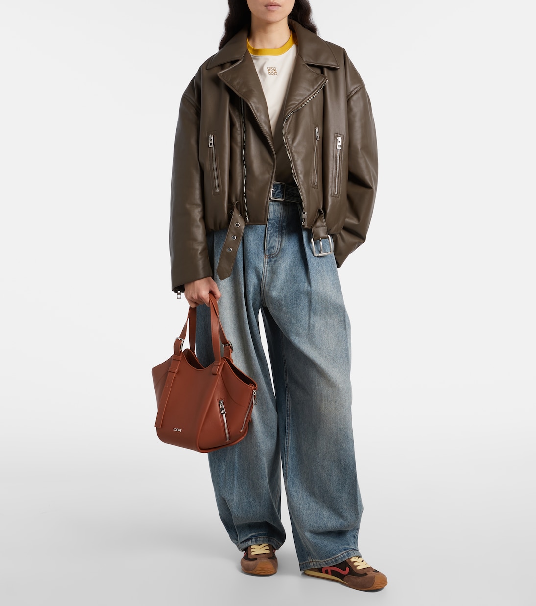 Bolso Hammock Flip Medium de piel | Loewe