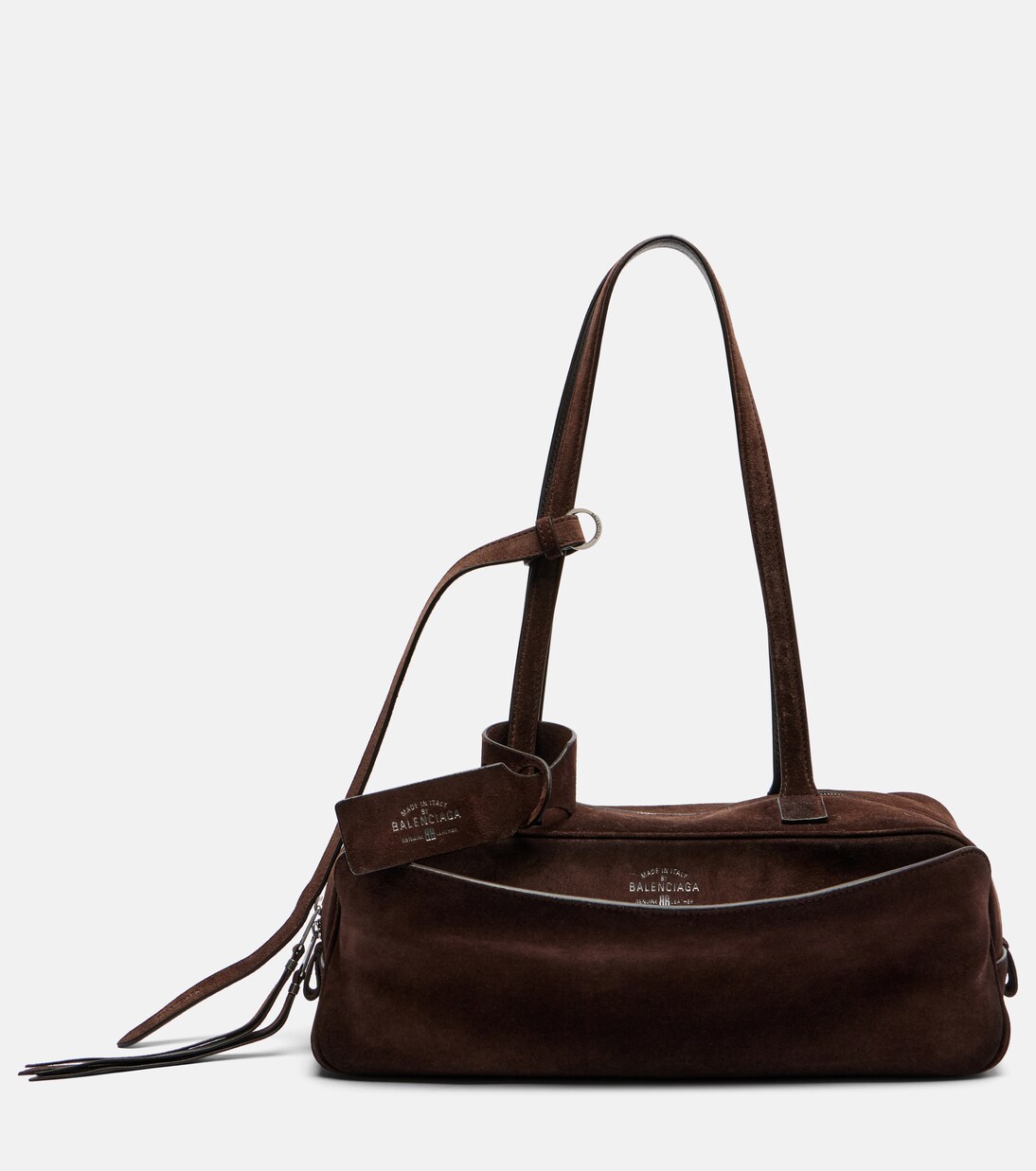 Carrie Small suede shoulder bag | Balenciaga