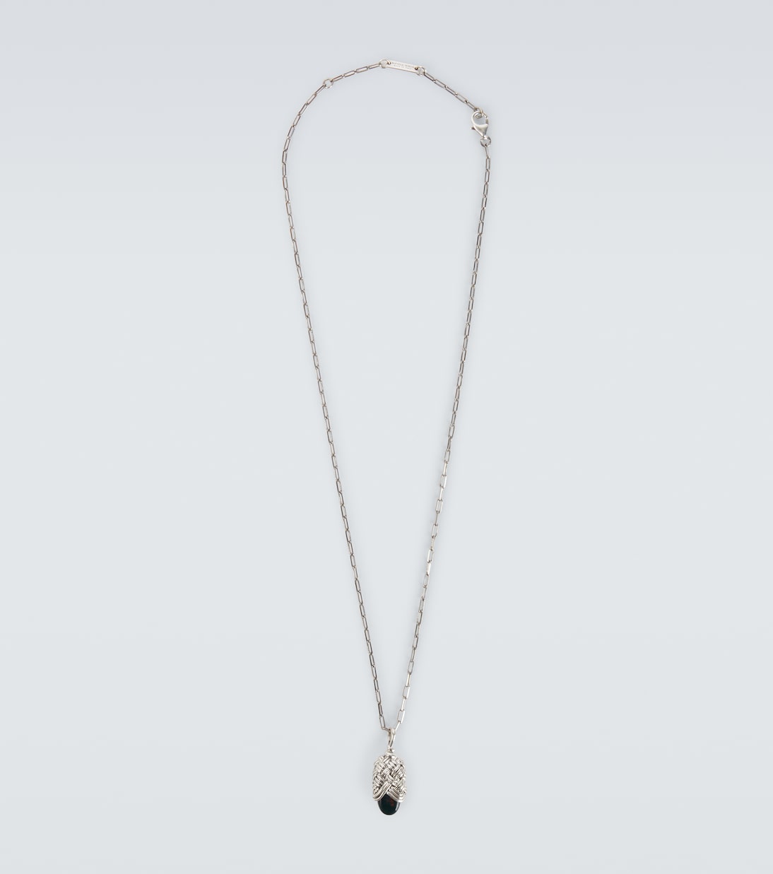 Sterling silver pendant necklace | Bottega Veneta