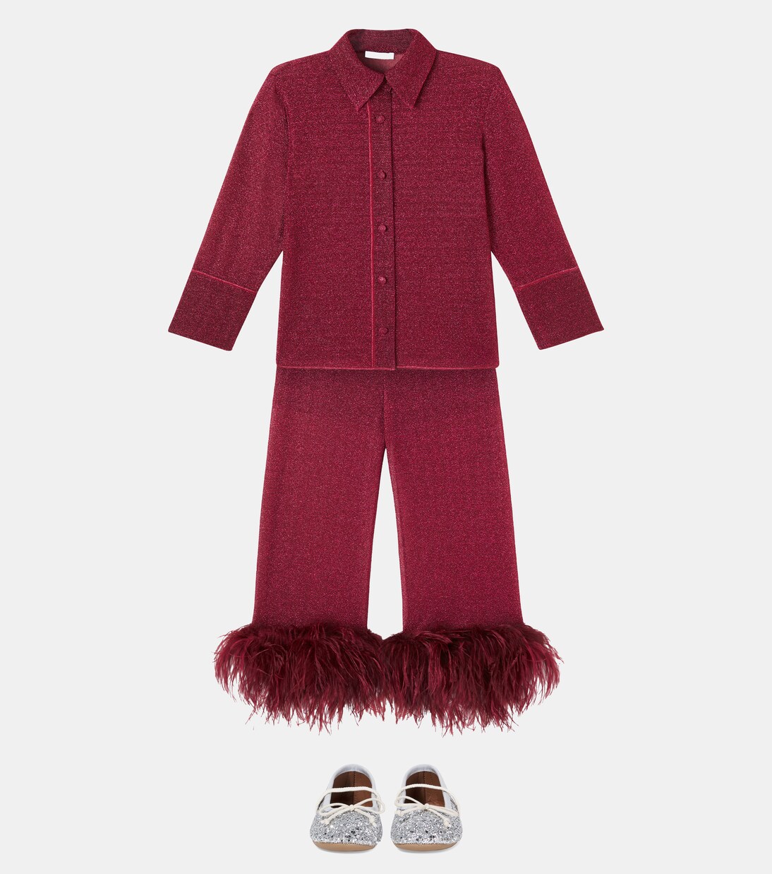 Lumière Plumage pants | Oséree Kids