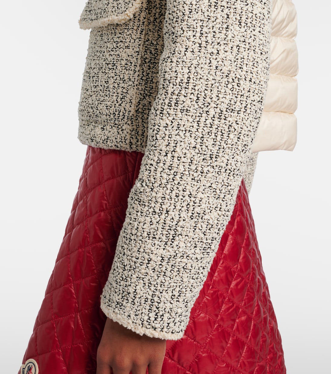 Dauphine 다운 패널 트위드 재킷 | Moncler