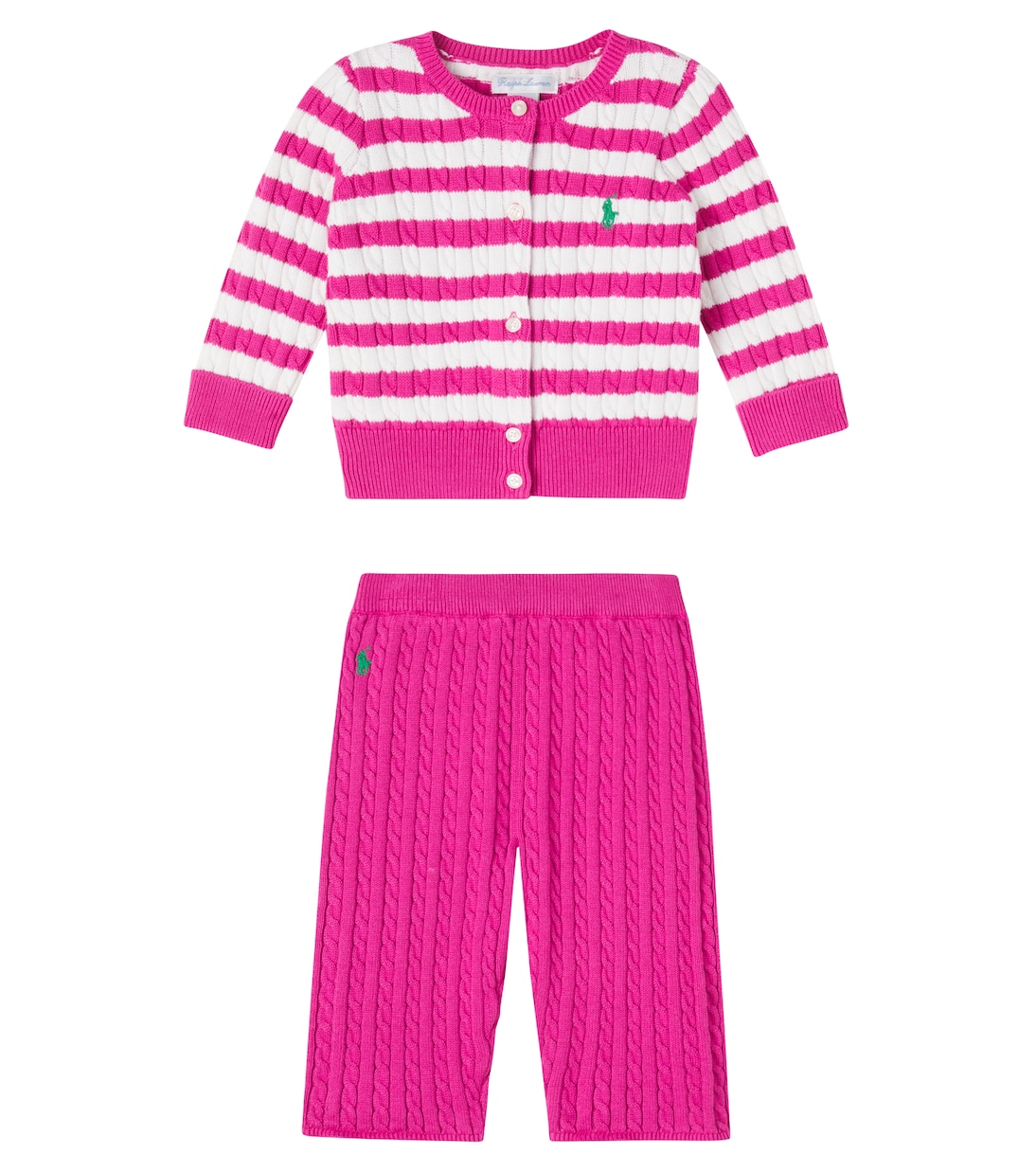 Baby Set aus Cardigan und Hose | Polo Ralph Lauren Kids