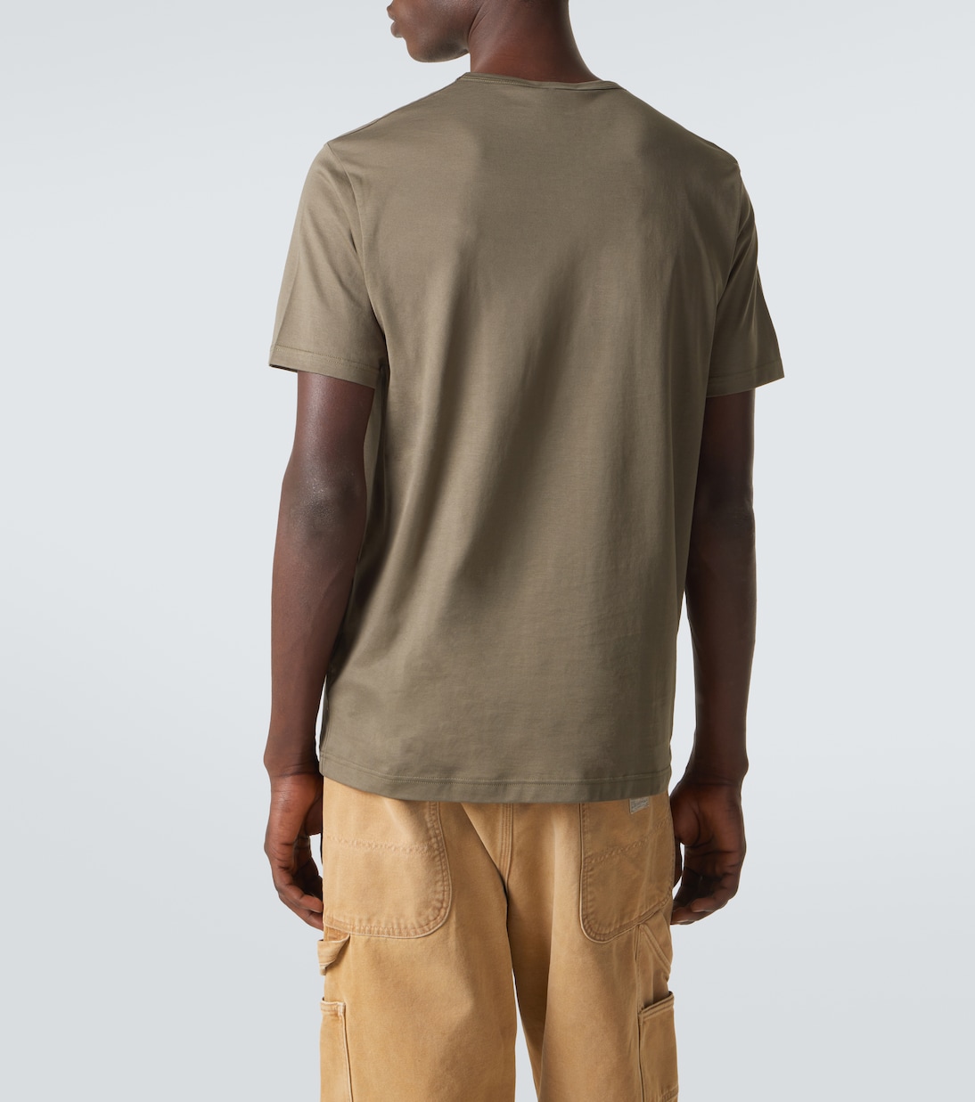 Cotton jersey T-shirt | Sunspel