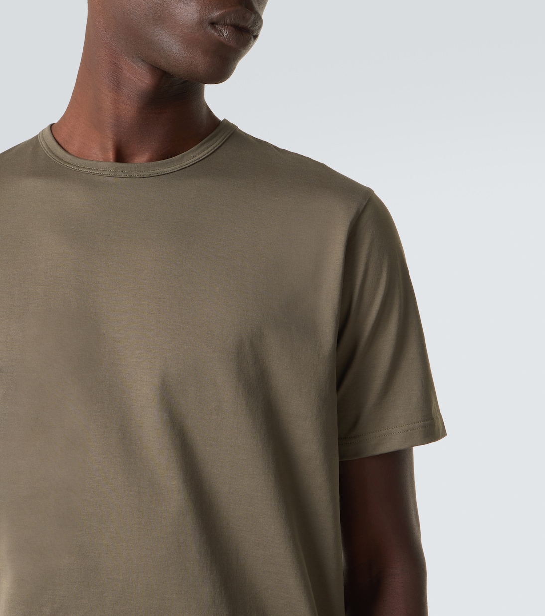 Cotton jersey T-shirt | Sunspel