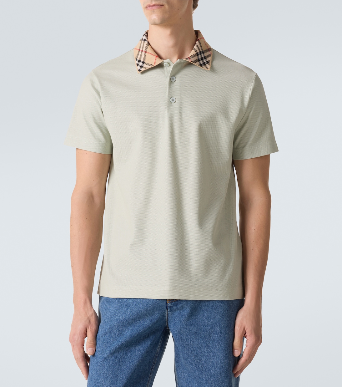 Cotton piqué polo shirt | Burberry