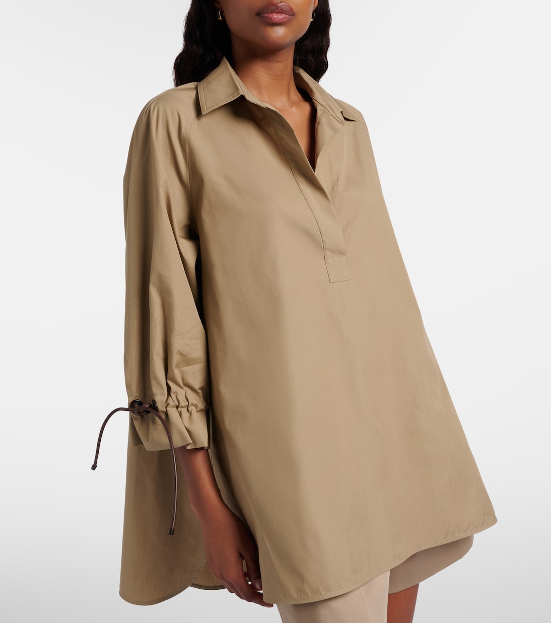 Adorni cotton poplin shirt | Max Mara