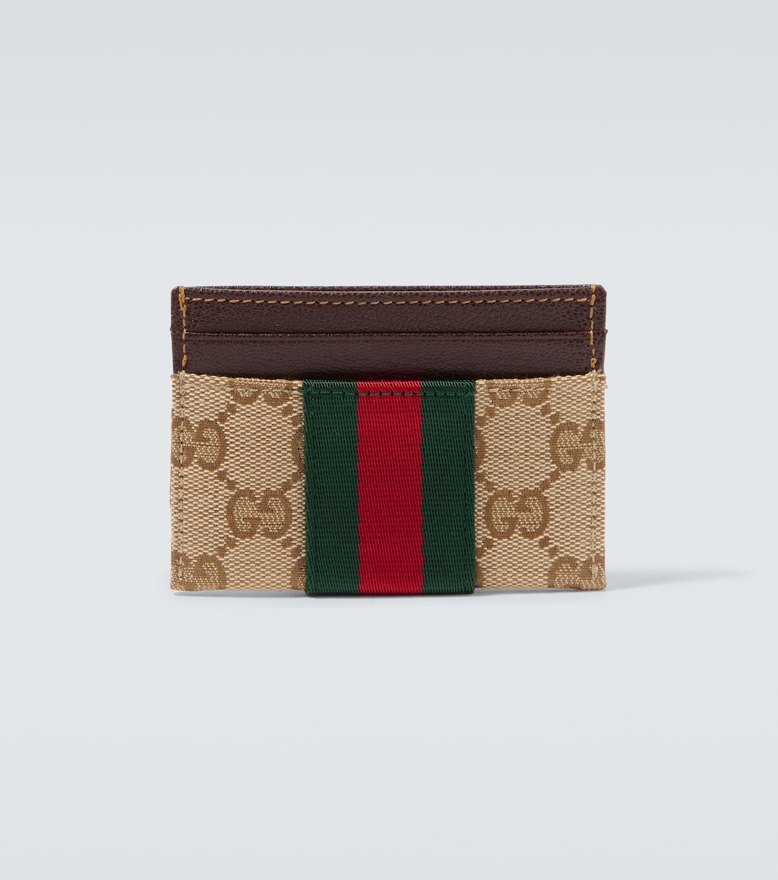 GG帆布Web Stripe卡套 | Gucci