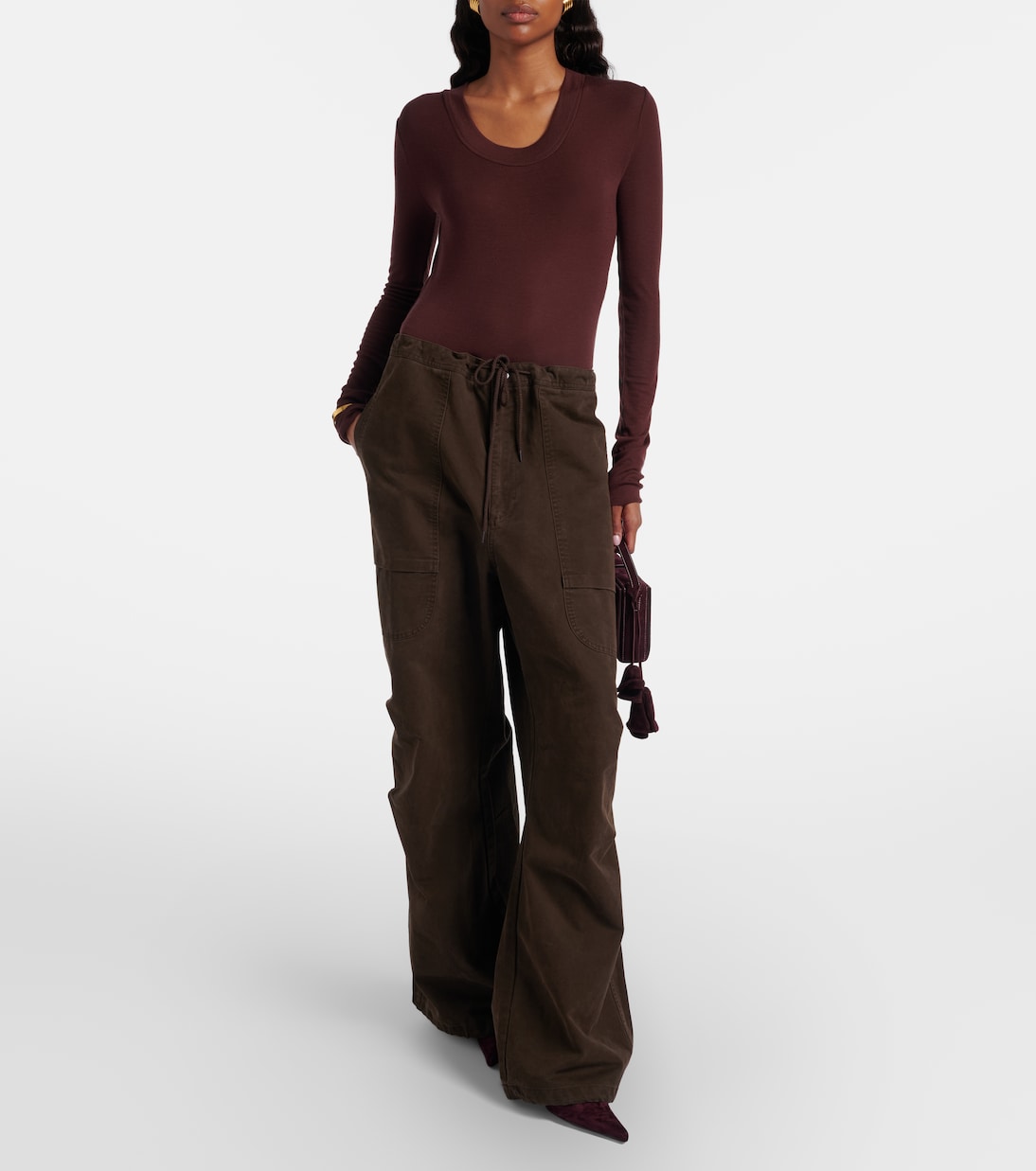 Circle Neck bodysuit | Entire Studios