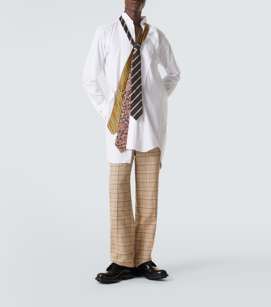 Chemise en coton et soie | Junya Watanabe