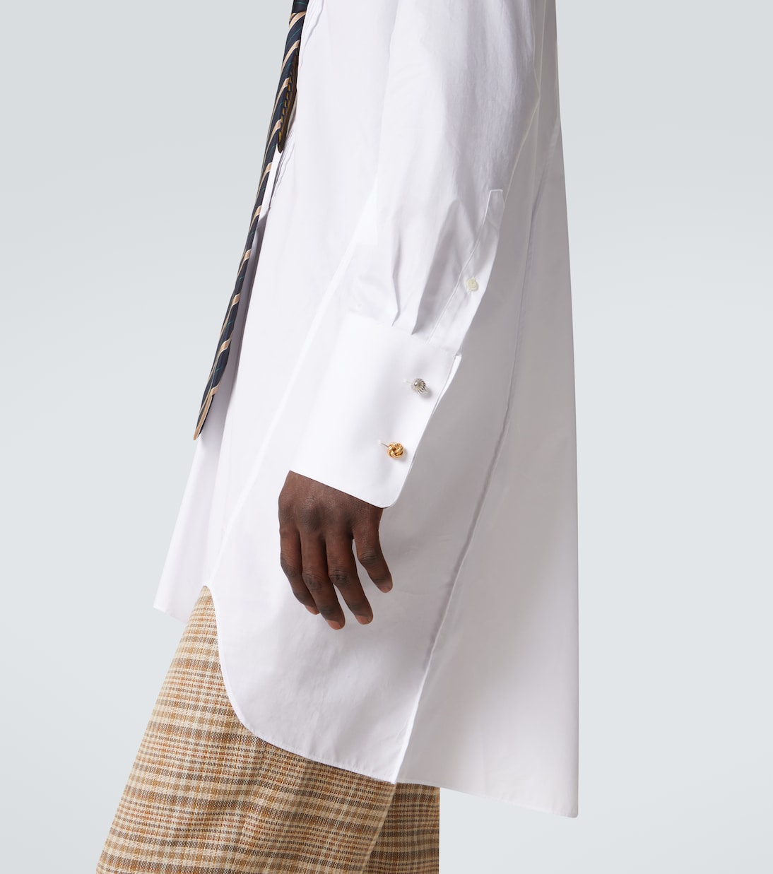 Chemise en coton et soie | Junya Watanabe