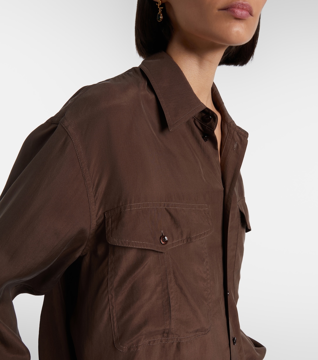 Silk shirt | Saint Laurent