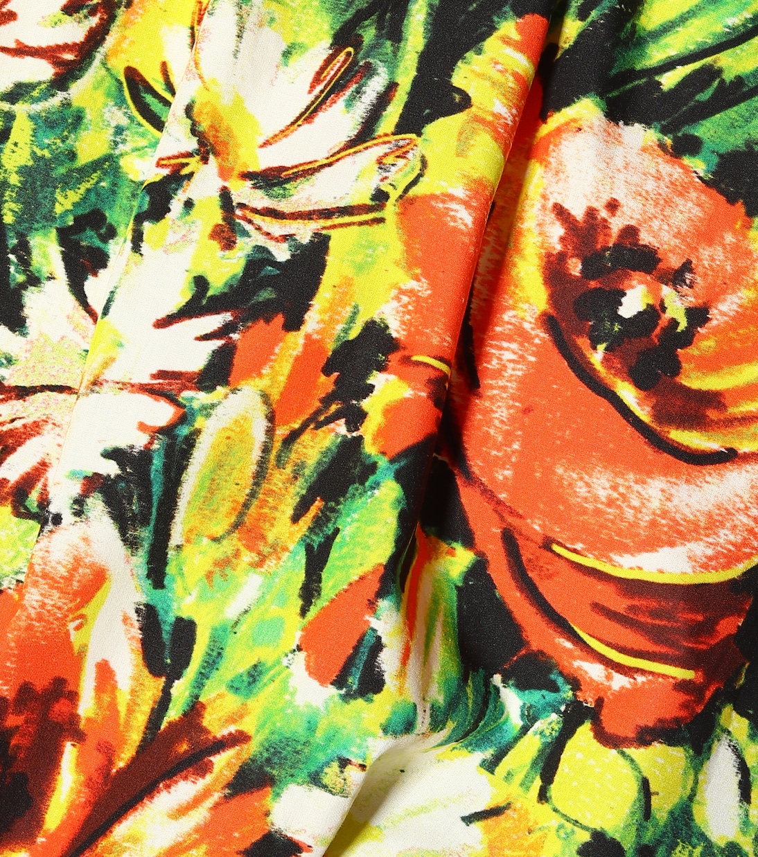 Top de popelín de algodón floral | Prada