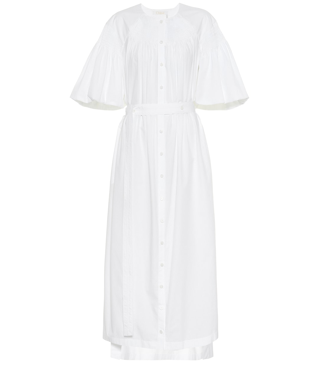 Robe midi en coton | Chloé
