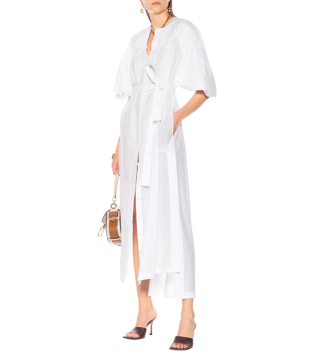 Robe midi en coton | Chloé