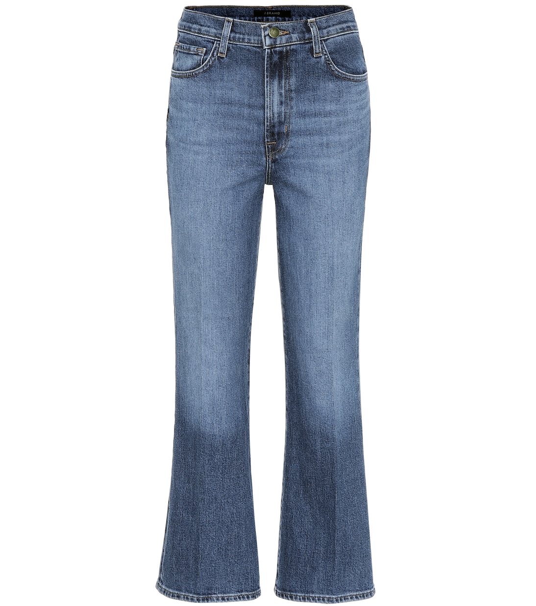 Jean flare Julia raccourci à taille haute | J Brand