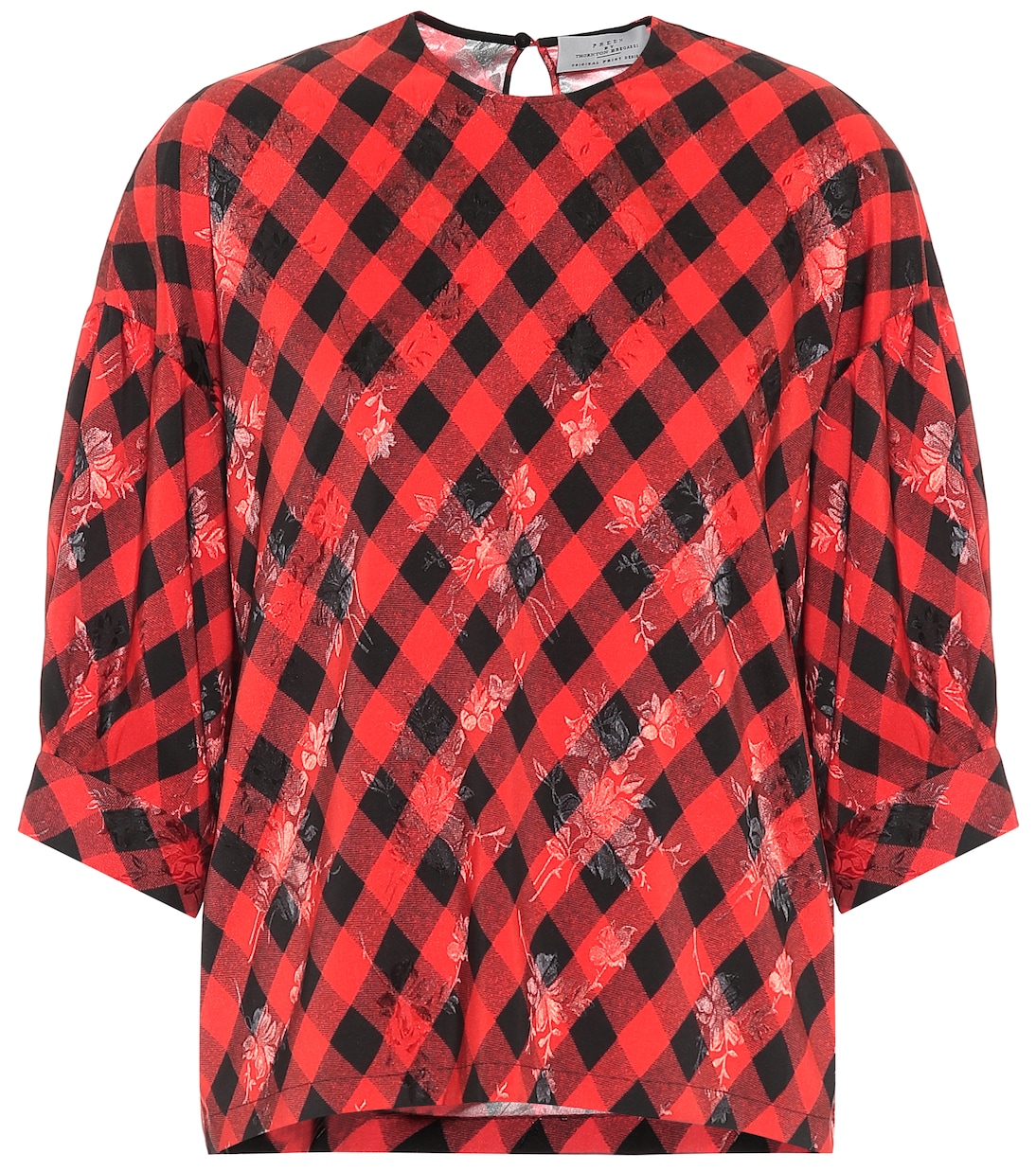 Catrine gingham top | Preen by Thornton Bregazzi