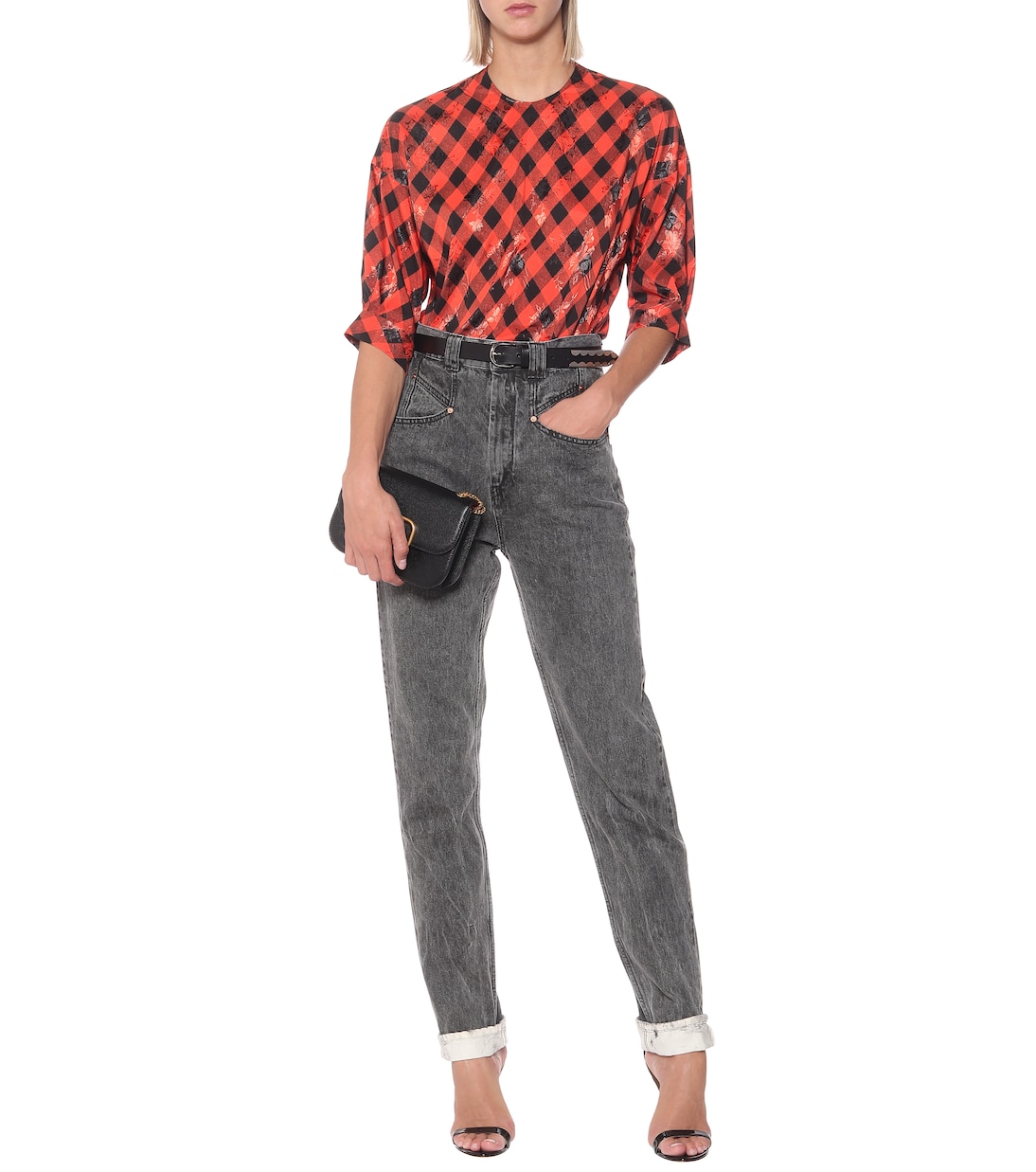 Catrine gingham top | Preen by Thornton Bregazzi