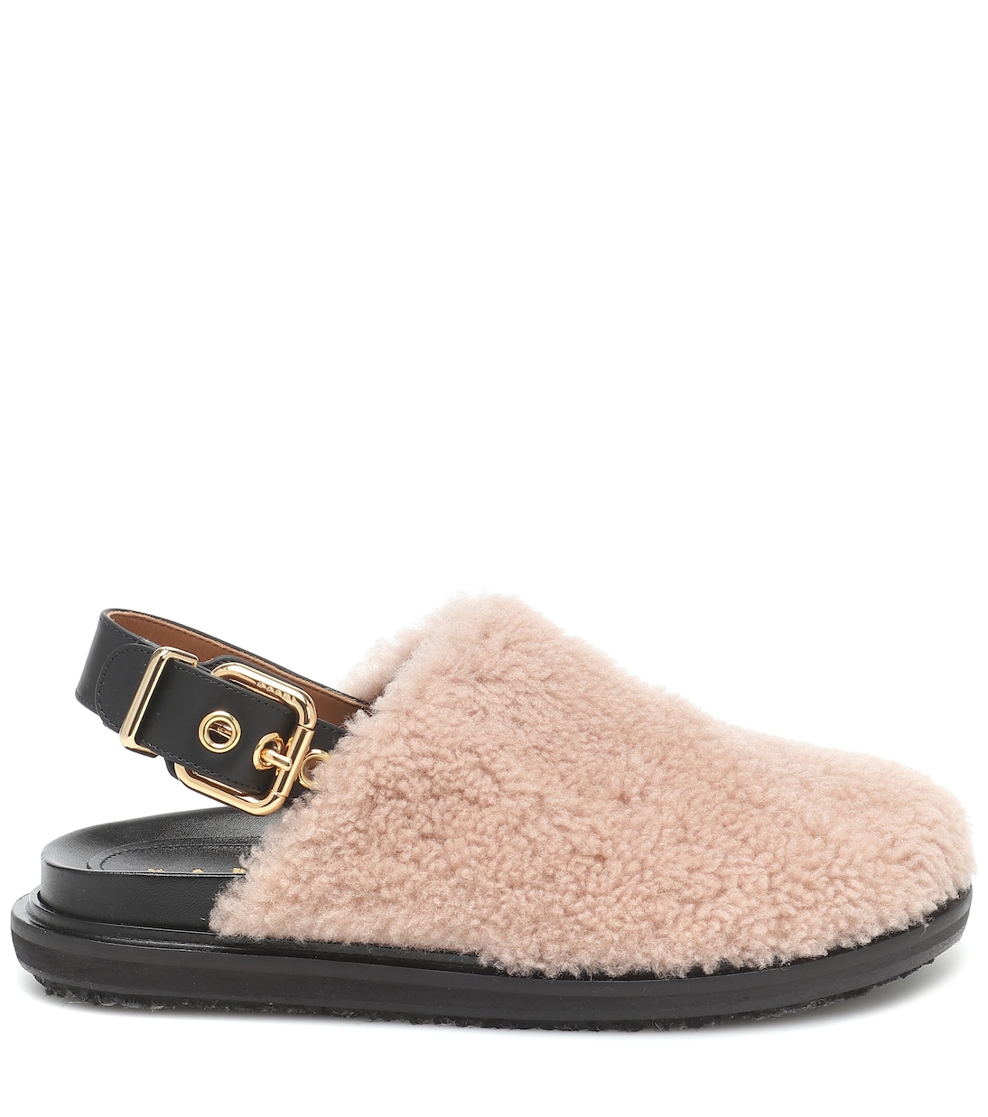 Slippers Fussbett de borrego | Marni