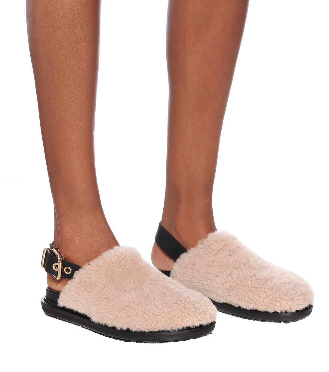 Slippers Fussbett de borrego | Marni