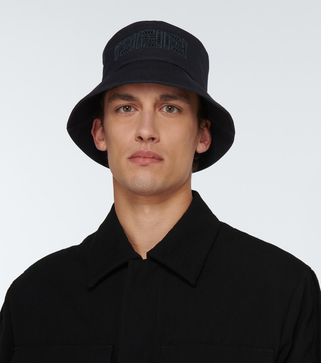Sombrero de pescador de lona | Fendi