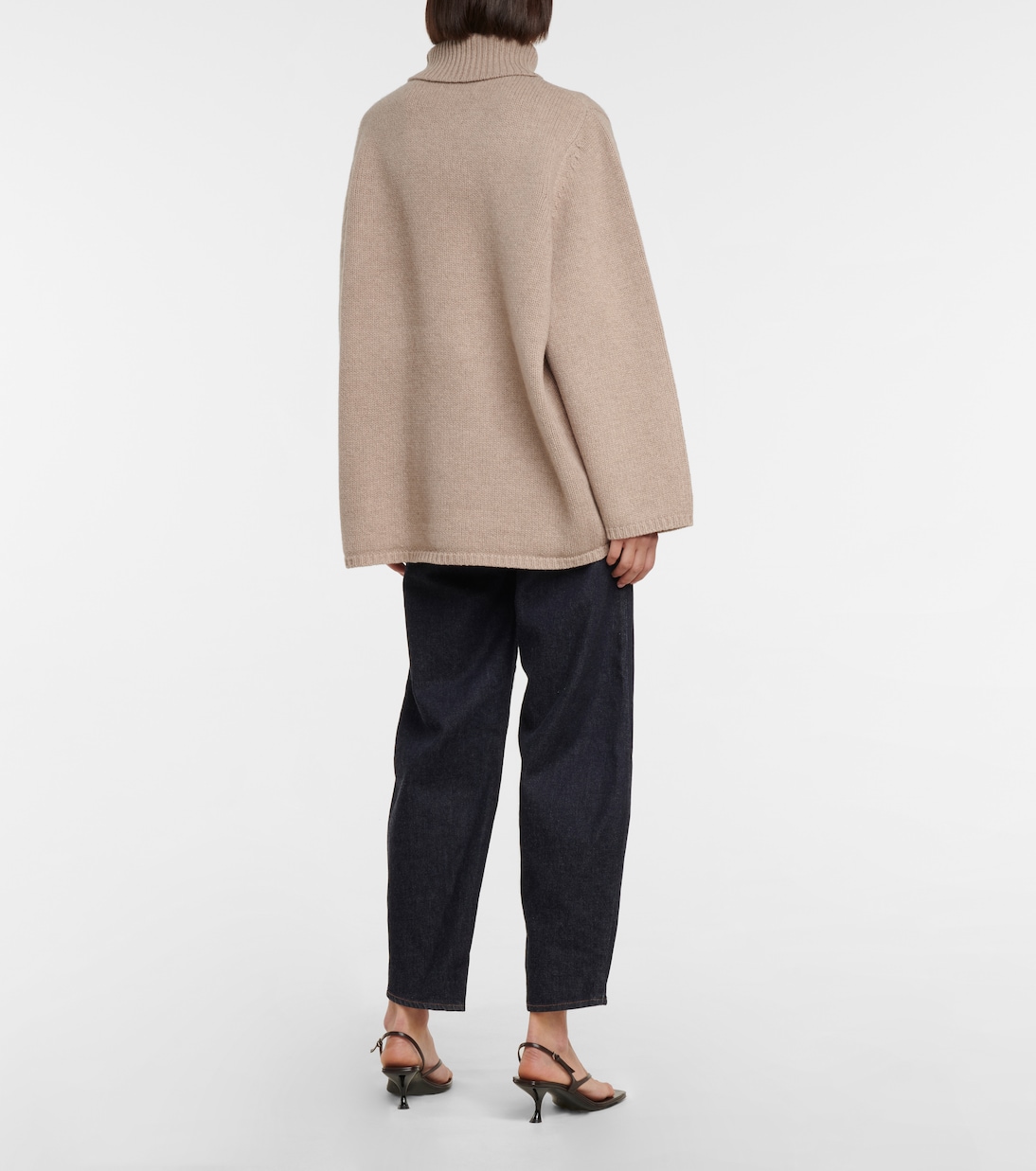 Wool and cashmere turtleneck sweater | Toteme