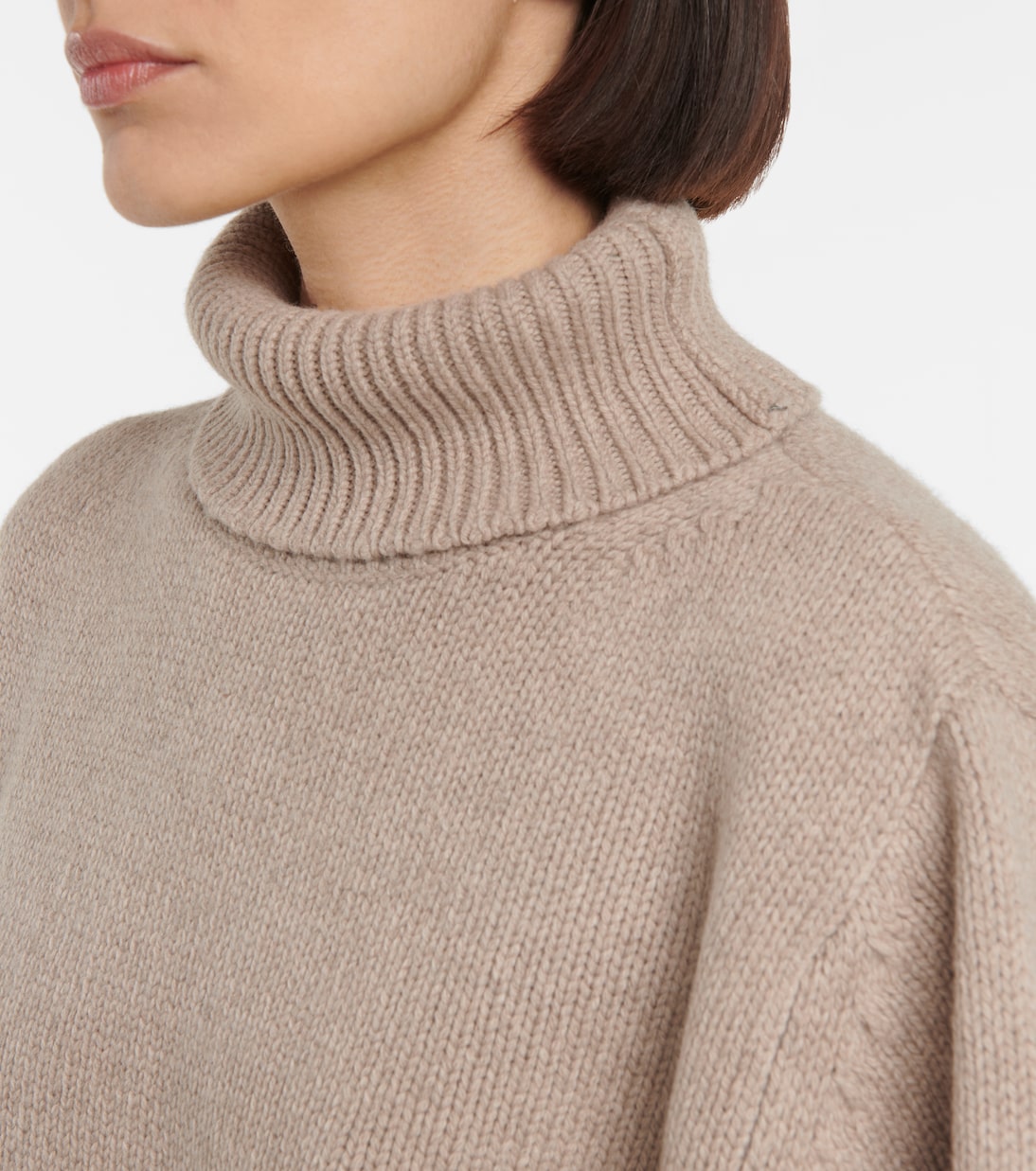 Wool and cashmere turtleneck sweater | Toteme