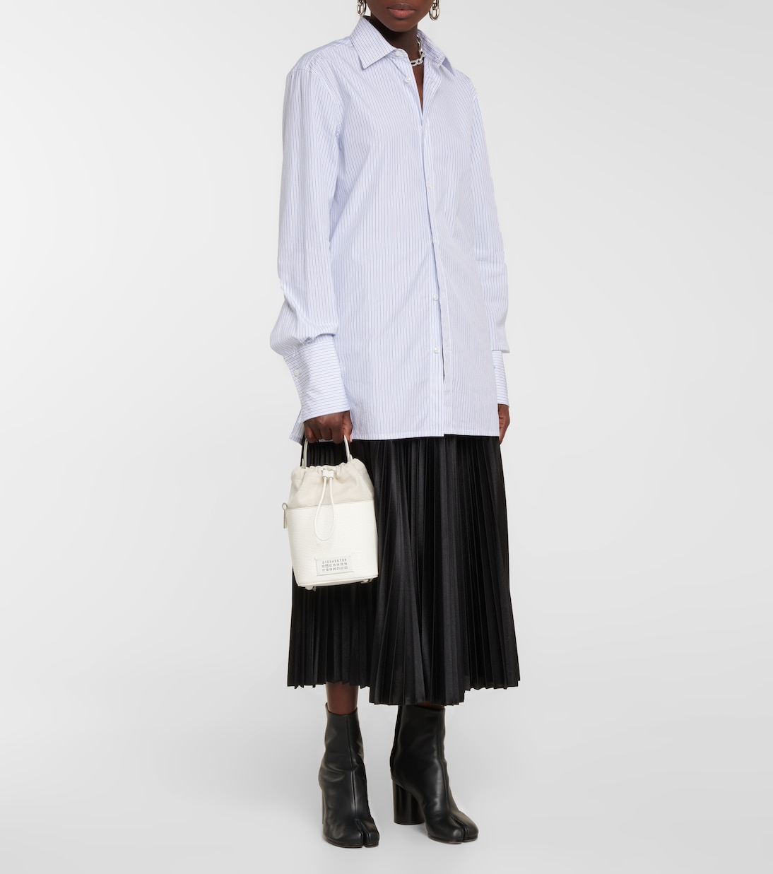 Bolso saco 5AC de piel | Maison Margiela