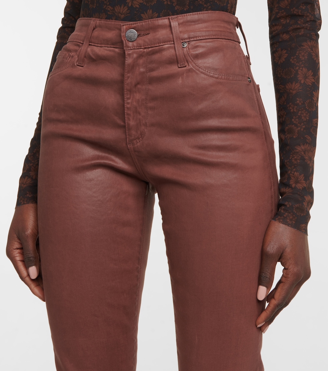 Jeans skinny Farrah a vita alta | AG Jeans