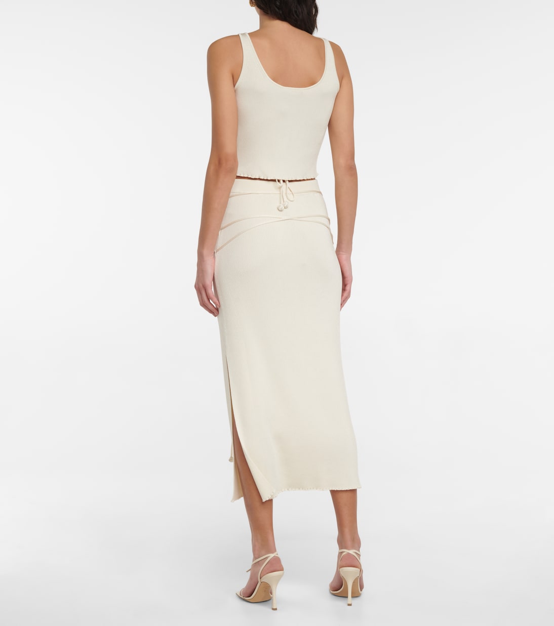 Top cropped Maia in maglia a coste | Altuzarra
